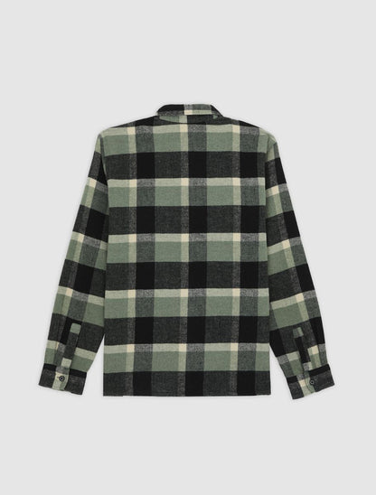 PLAID COALING LS SHIRT