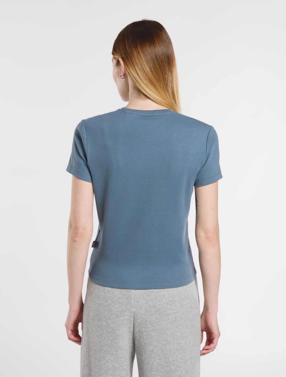 LEWISTOWN EMBRO SS TEE W