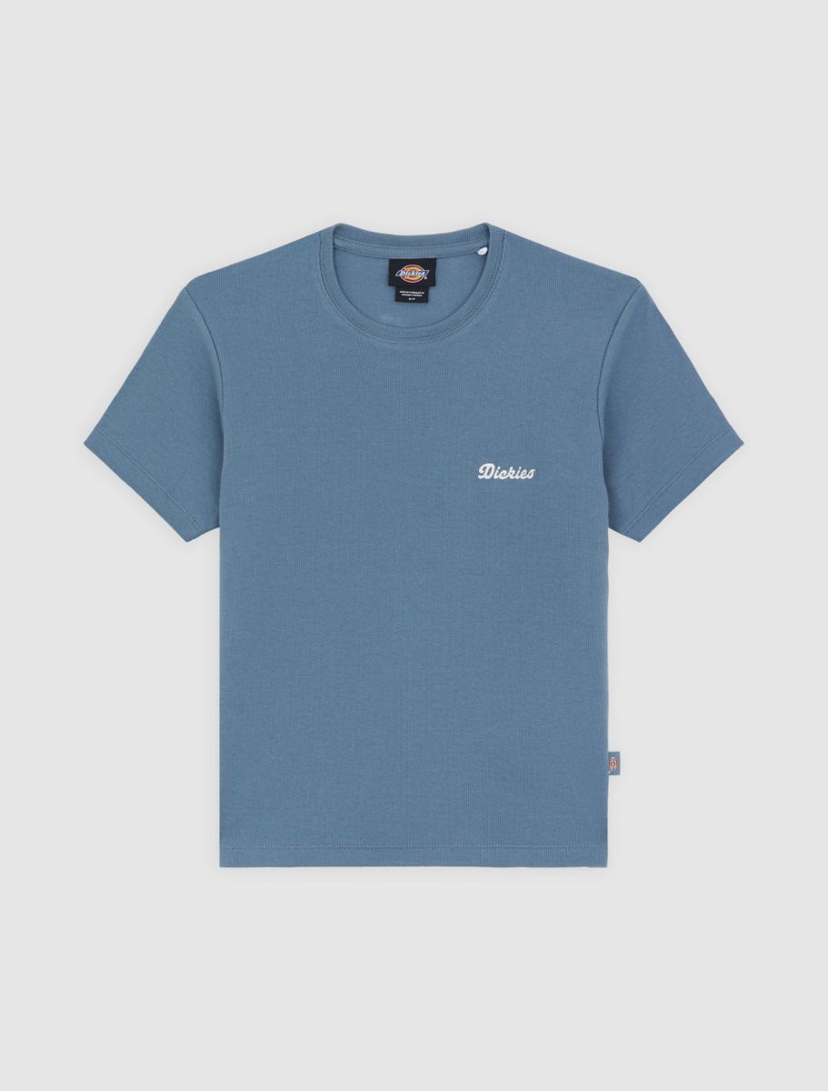 LEWISTOWN EMBRO SS TEE W