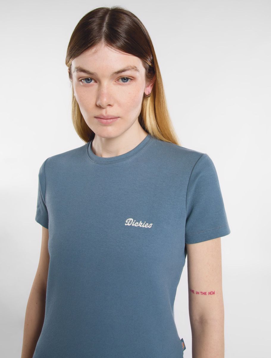 LEWISTOWN EMBRO SS TEE W