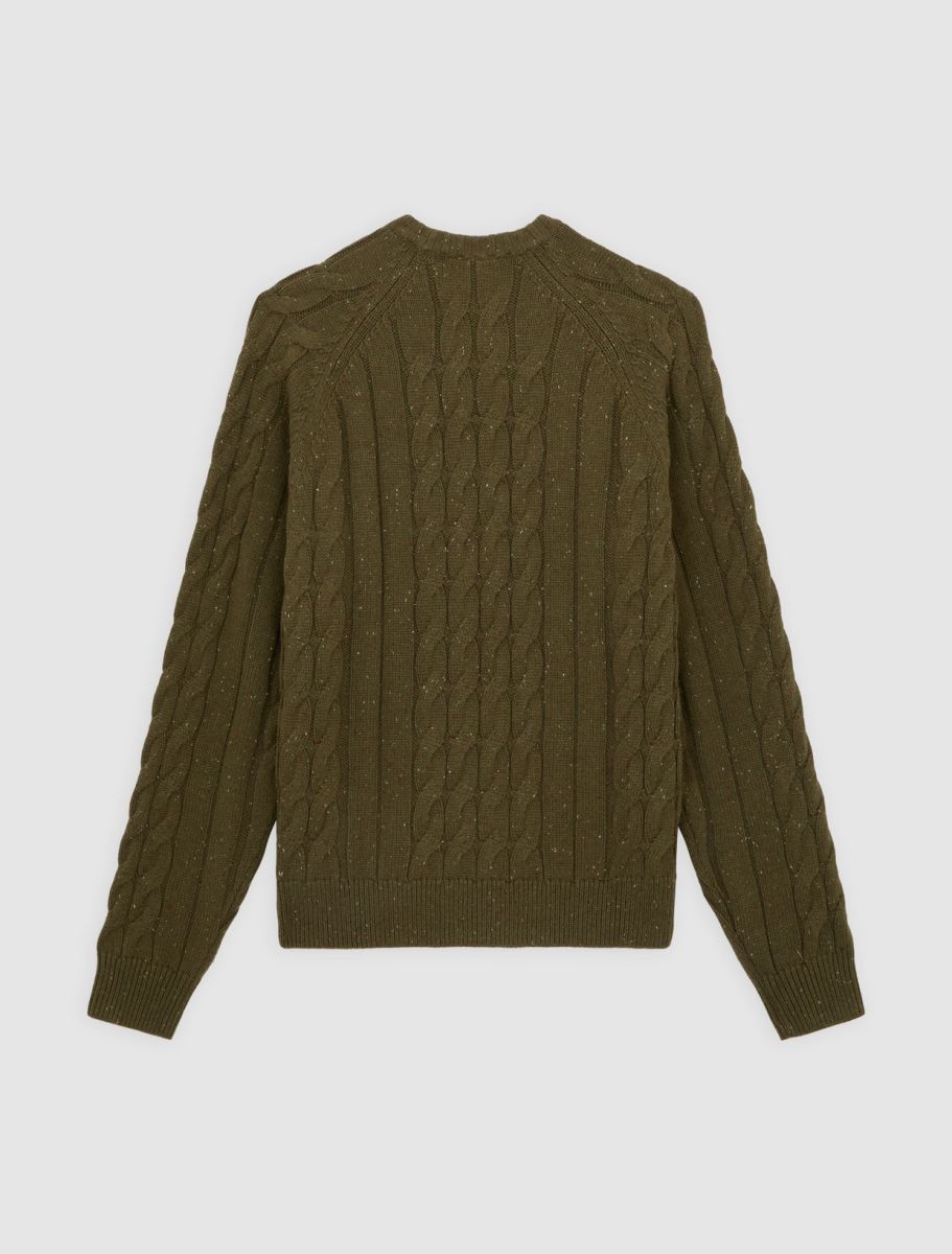 VANLEER CABLE SWEATER