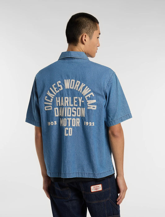 M DICKIES X HD CHAMBRAY WORK SHIRT