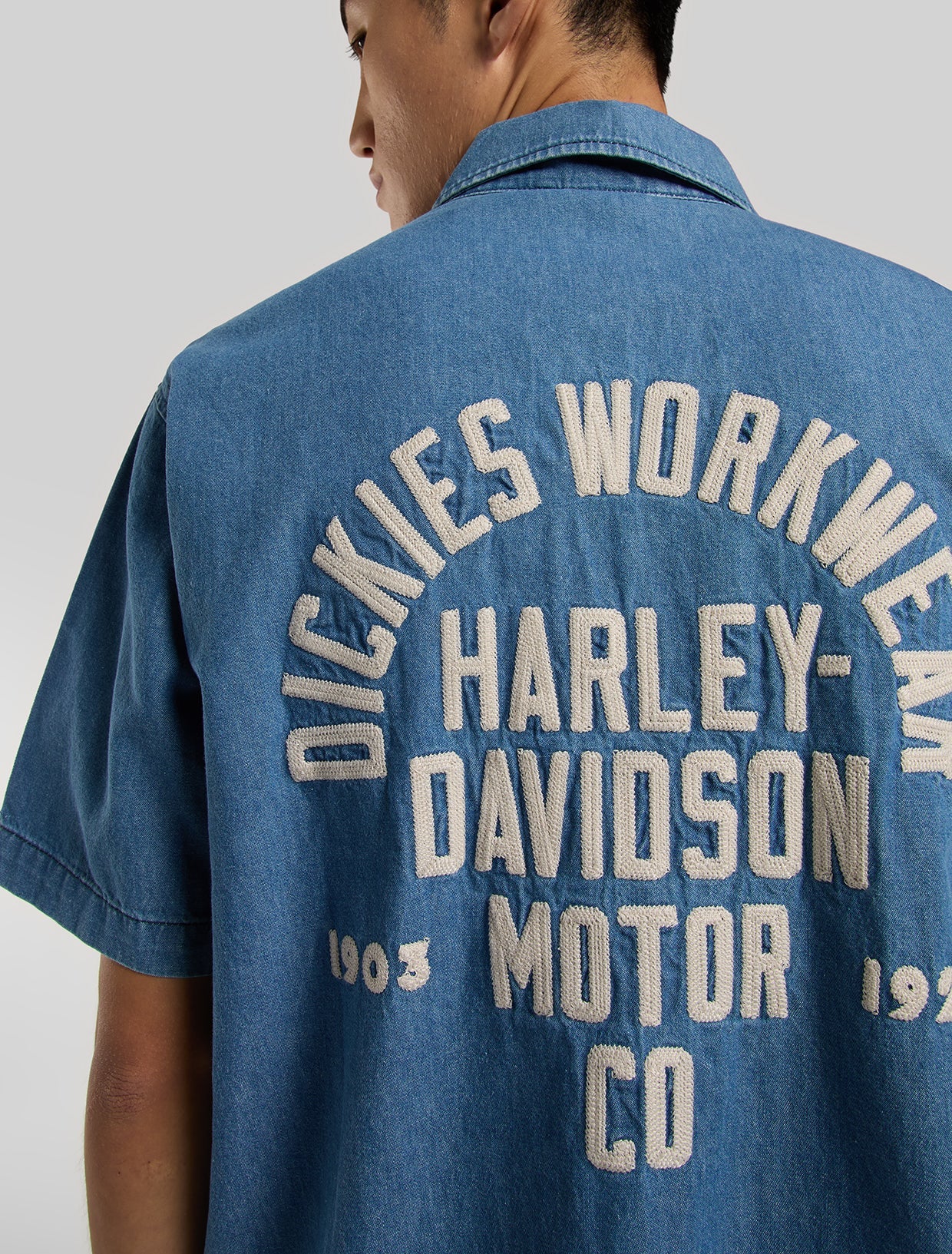 M DICKIES X HD CHAMBRAY WORK SHIRT
