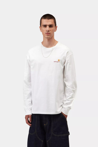 L/S American Script T-Shirt