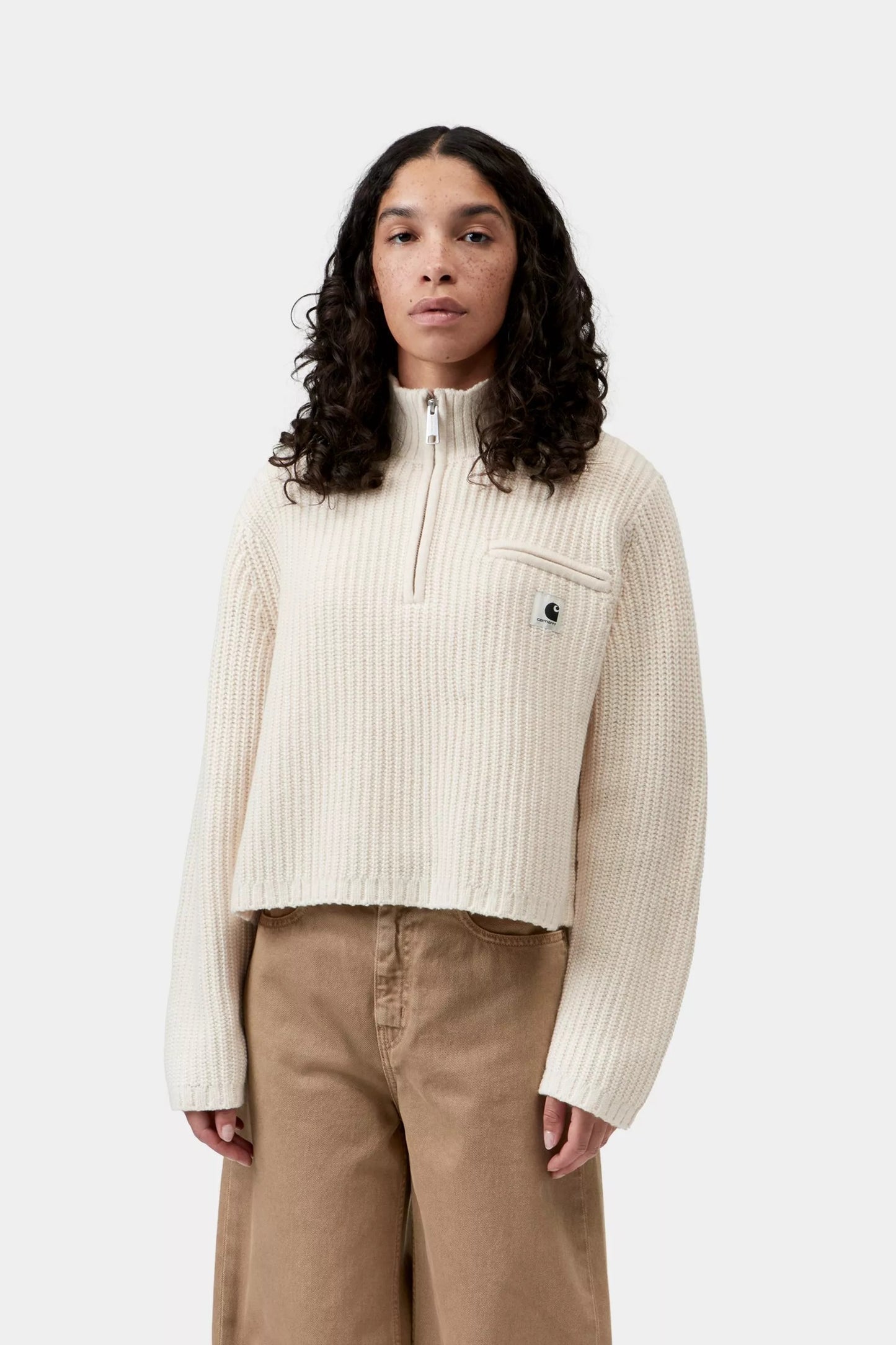 W' Detroit Half Zip Sweater