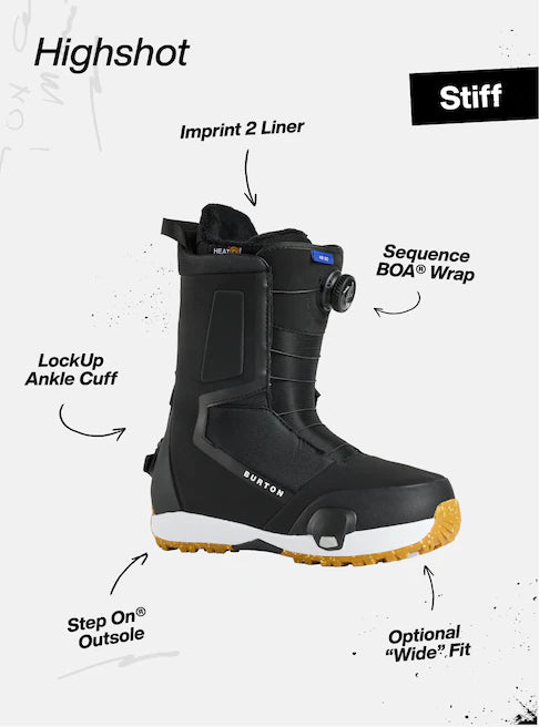 Men's Highshot Step On Snowboard Boots