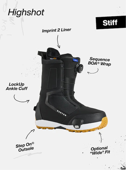 Men's Highshot Step On Snowboard Boots