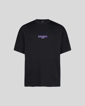 Carica l&#39;immagine nel visualizzatore di Gallery, BLACK T-SHIRT WITH SKULL PRINT
