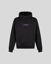 Carica l&#39;immagine nel visualizzatore di Gallery, BLACK HOODIE WITH SKULL PRINT
