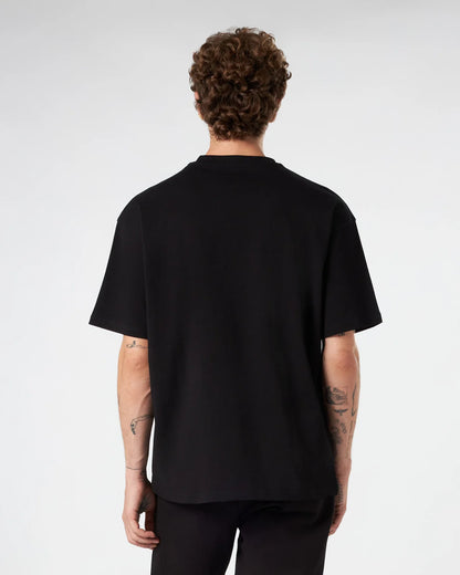 BLACK T-SHIRT WITH RED GREY LIGHTNING