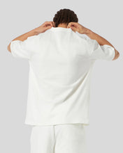 Carica l&#39;immagine nel visualizzatore di Gallery, WHITE T-SHIRT WITH GREY EMBROIDERY LIGHTNING
