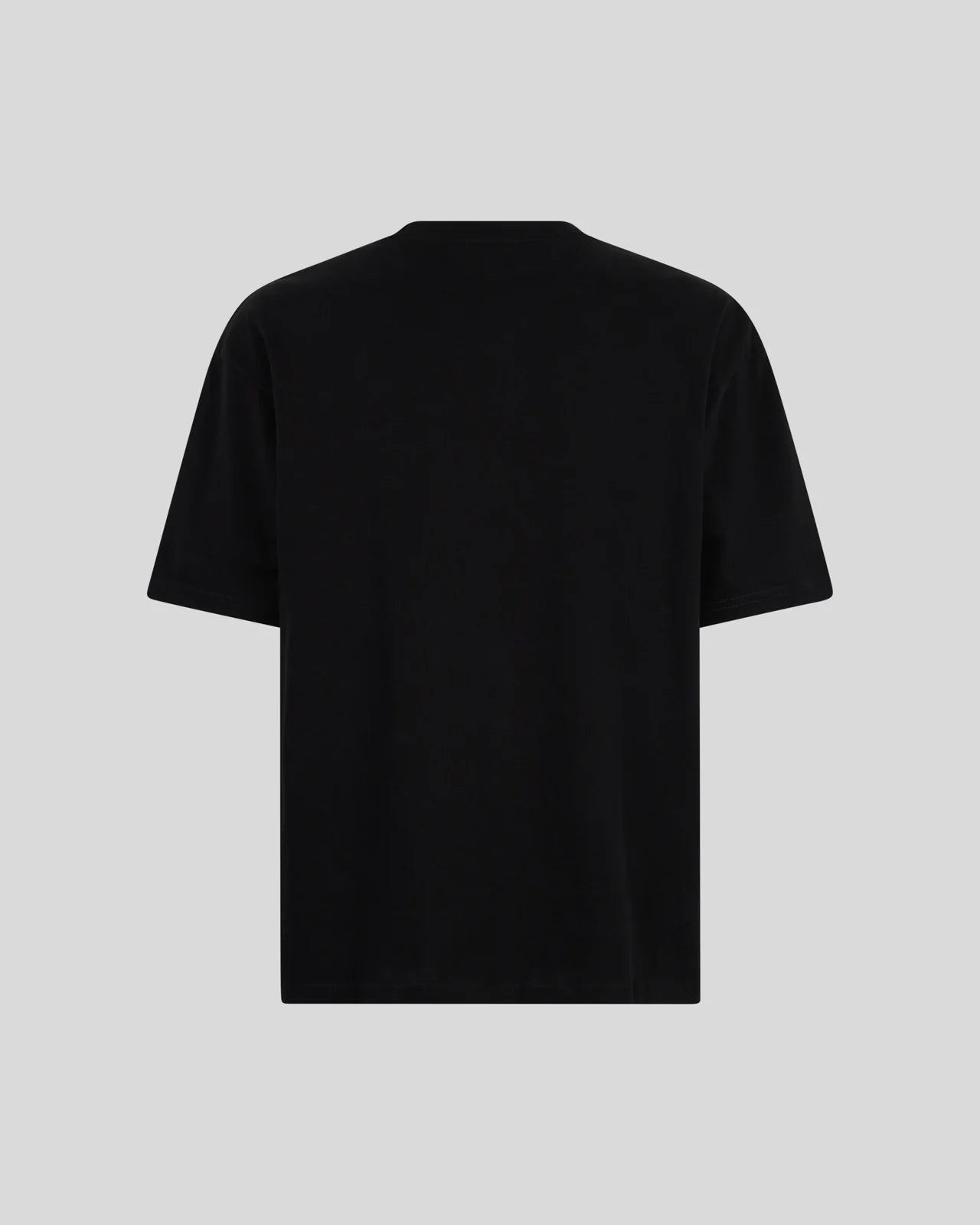 BLACK T-SHIRT WITH GREY EMBROIDERY LIGHTNING