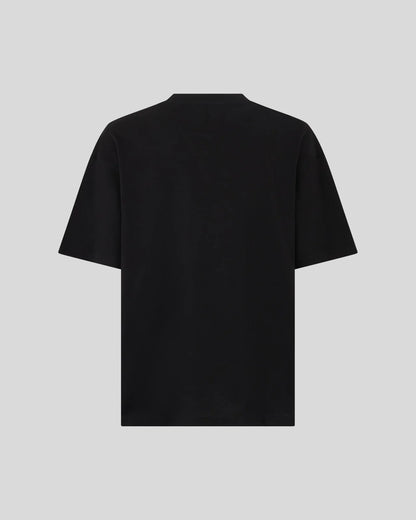 BLACK T-SHIRT WITH BICOLOR LIGHTNING PRINT