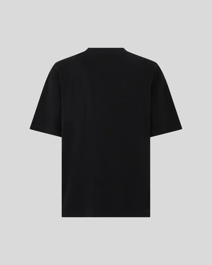 BLACK T-SHIRT WITH BICOLOR LIGHTNING PRINT