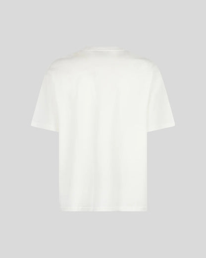 WHITE T-SHIRT WITH BICOLOR LIGHTNING PRINT