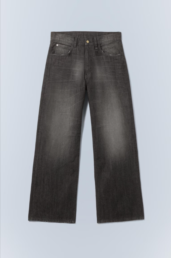 LOOSER REGULAR WAIST LOOSE STRAIGHT JEANS