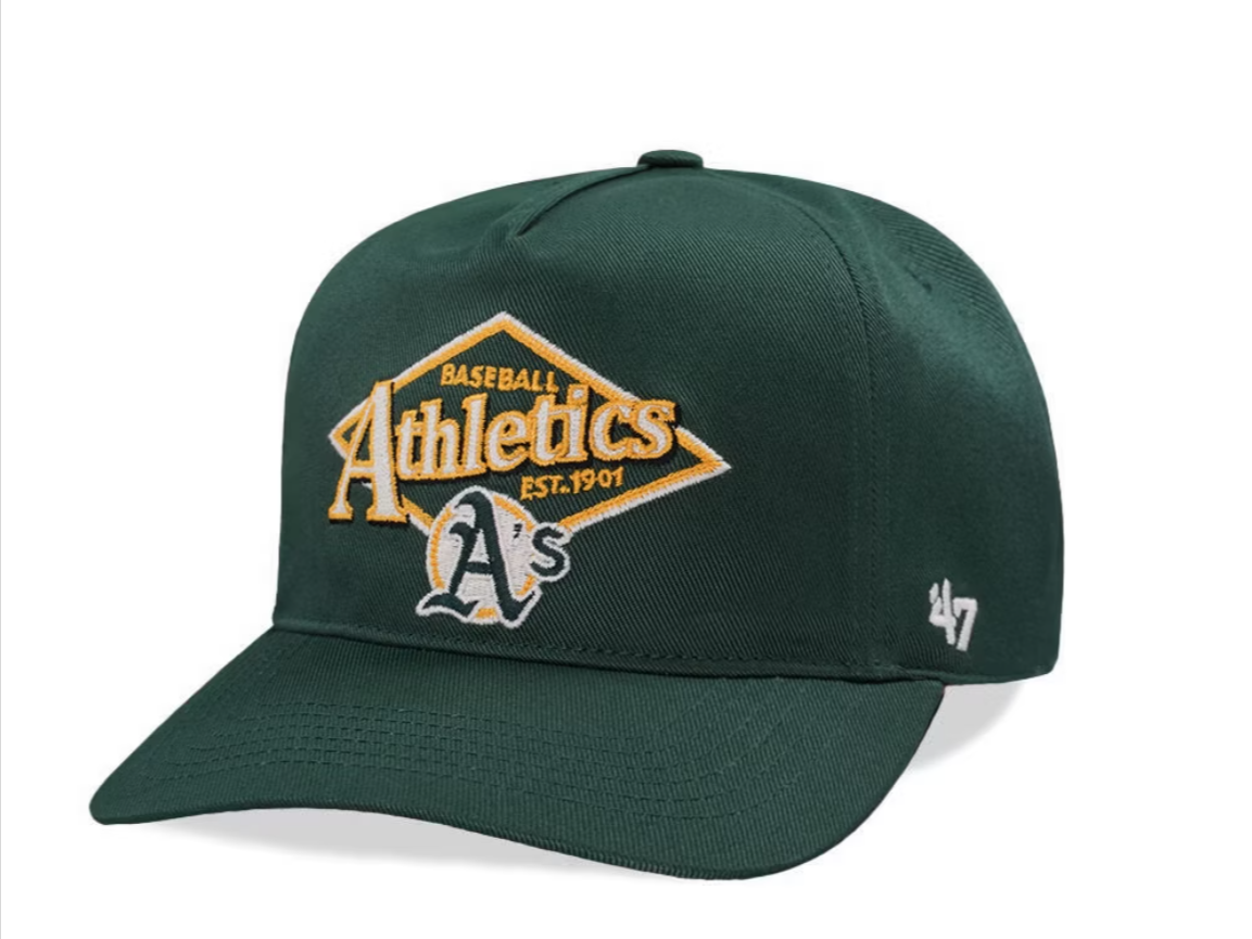 47 Cappellino Golden Diamond Hitch Oakland Athletics