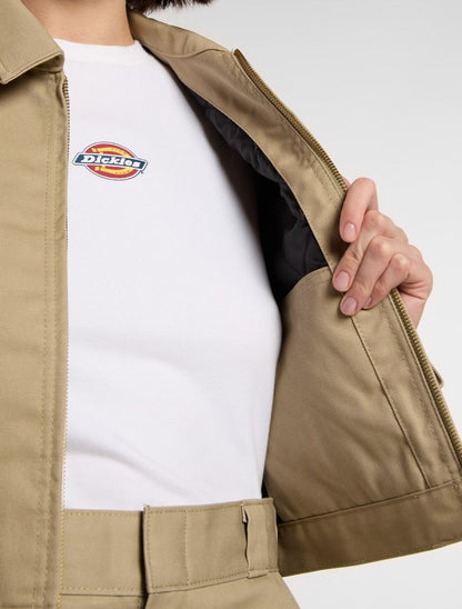 LINED EISENHOWER CROP W