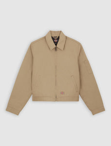 LINED EISENHOWER CROP W