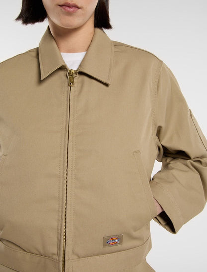 LINED EISENHOWER CROP W