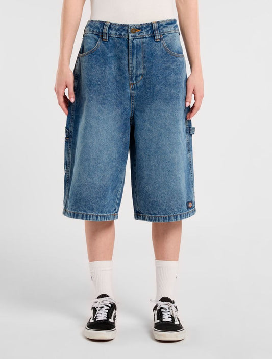 CARPENTER DENIM JORT W