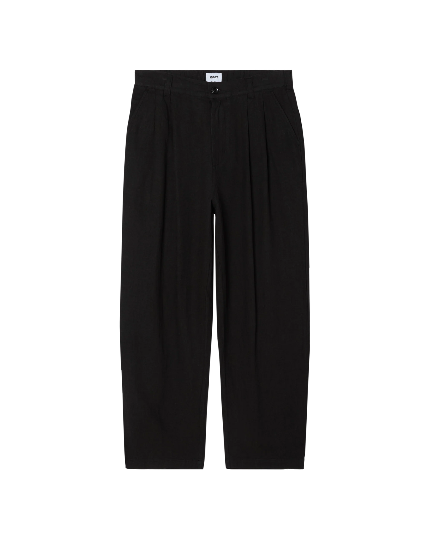 FOSTER PLEATED LINEN PANT