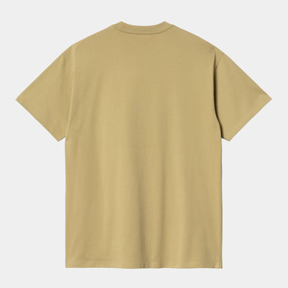 S/S Script Embroidery T-Shirt