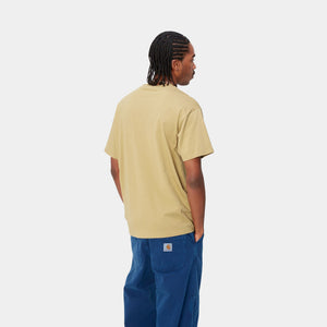 S/S Script Embroidery T-Shirt