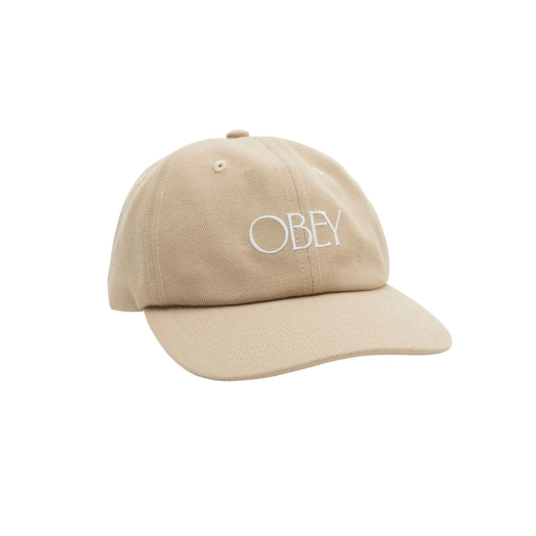 OBEY BASQUE 6 PANEL STRAPBACK