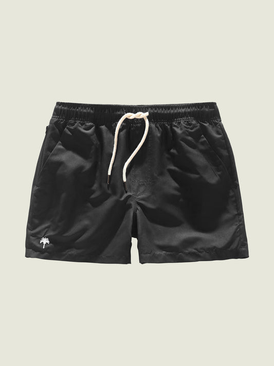 BLACK SWIM SHORTS