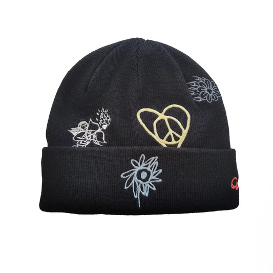 YEJI EMBROIDERED BEANIE