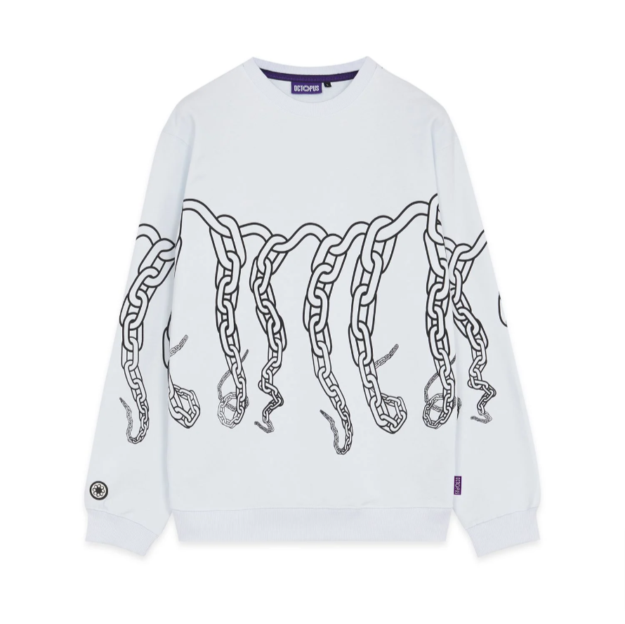 OCTOPUS CHAIN CREWNECK