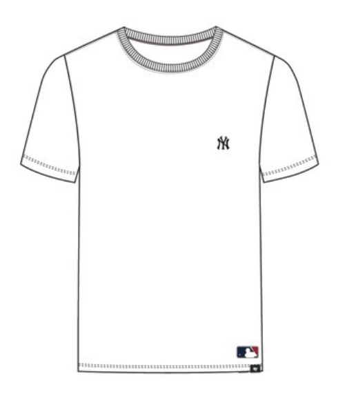 47 T-shirt m.c. Base Runner Emb Echo New York Yankees