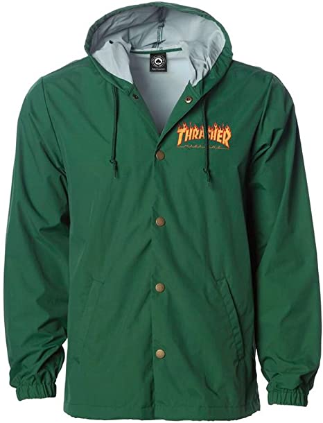 FLAME LOGO COACH JACKET