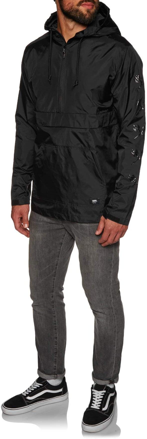 MN STONERIDGE ANORAK BLACK TRUJILLO