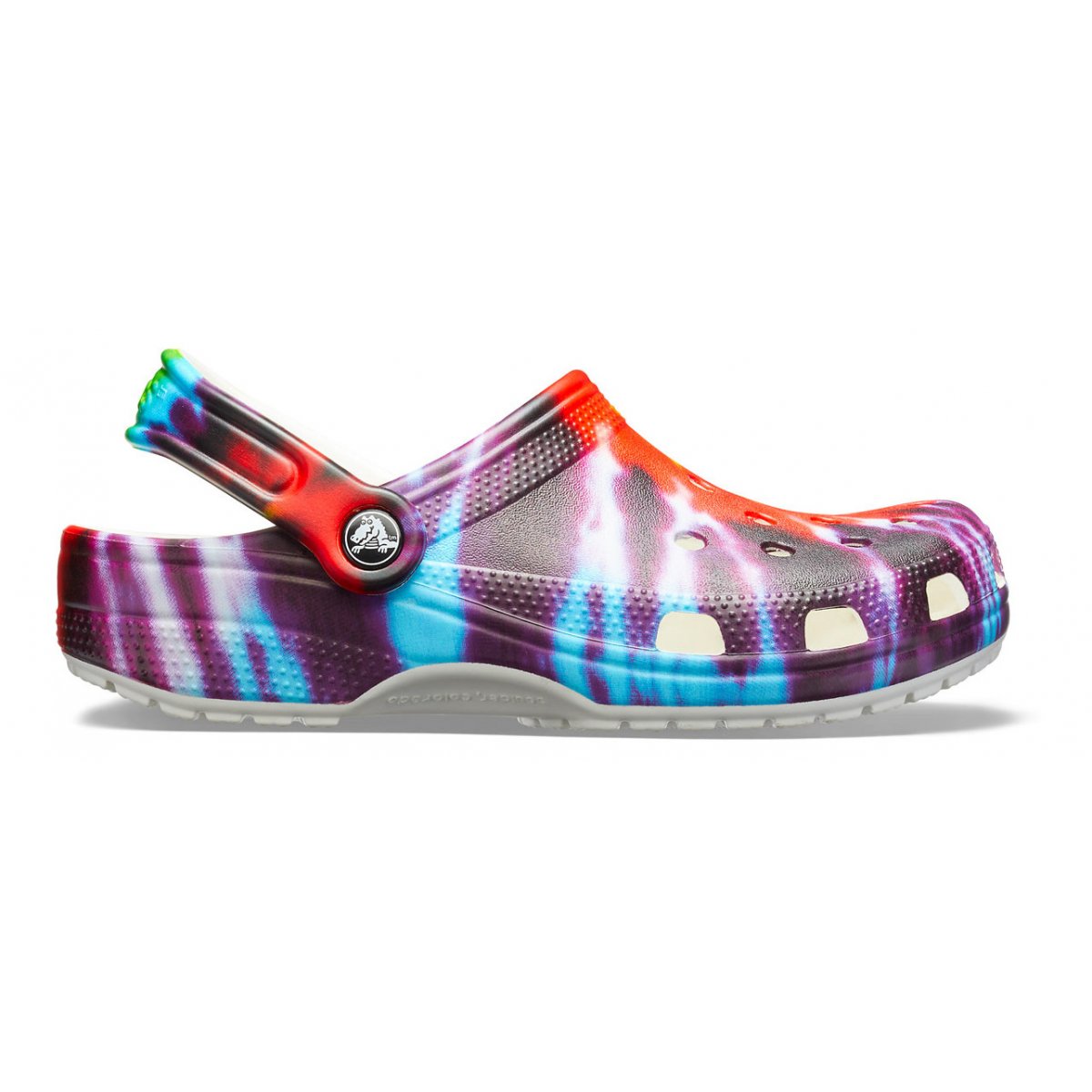 Classic Tie Dye Graphic Clog