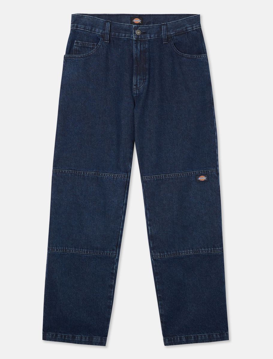 DOUBLE KNEE DENIM PANT