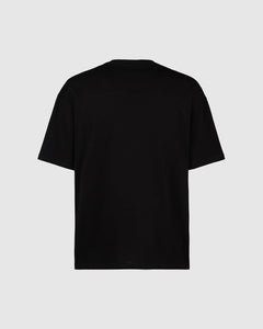 BLACK T-SHIRT WITH BLUE GREY LIGHTBLUE LIGHTNING