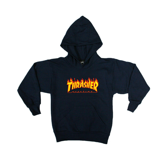 Thrasher Flame Youth Hood
