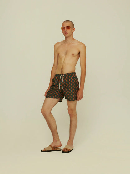 SMOKIN RUSTIC SWIM SHORTS
