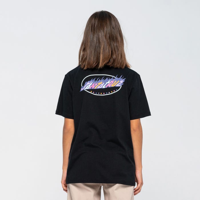 Oval Flame Dot Fusion T-Shirt