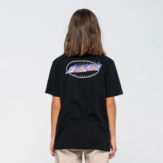 Oval Flame Dot Fusion T-Shirt
