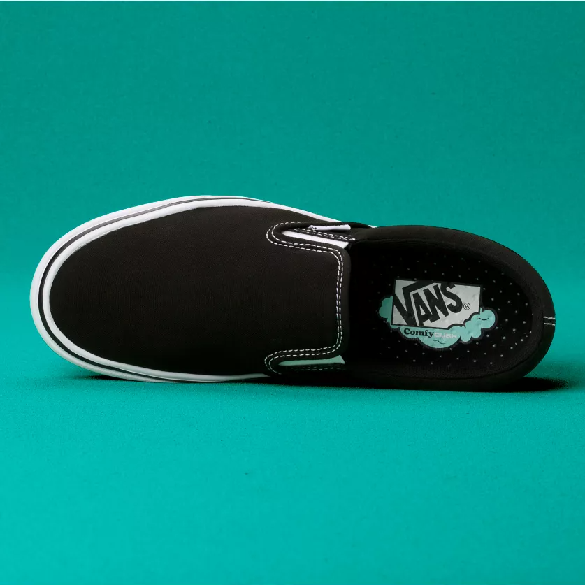 UA ComfyCush Slip CLASSIC BLACK