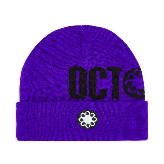 OCTOPUS LOGO FOLD BEANIE
